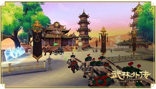 迎战奇袭宵小《武林外传手游》帮会守卫战开启