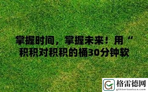  高效学习的秘笈：积积对积积的桶30分软件