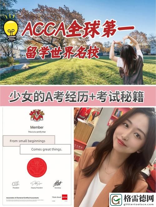 ACCA少女网课韩国，观众：解锁财务新视野的年轻力量