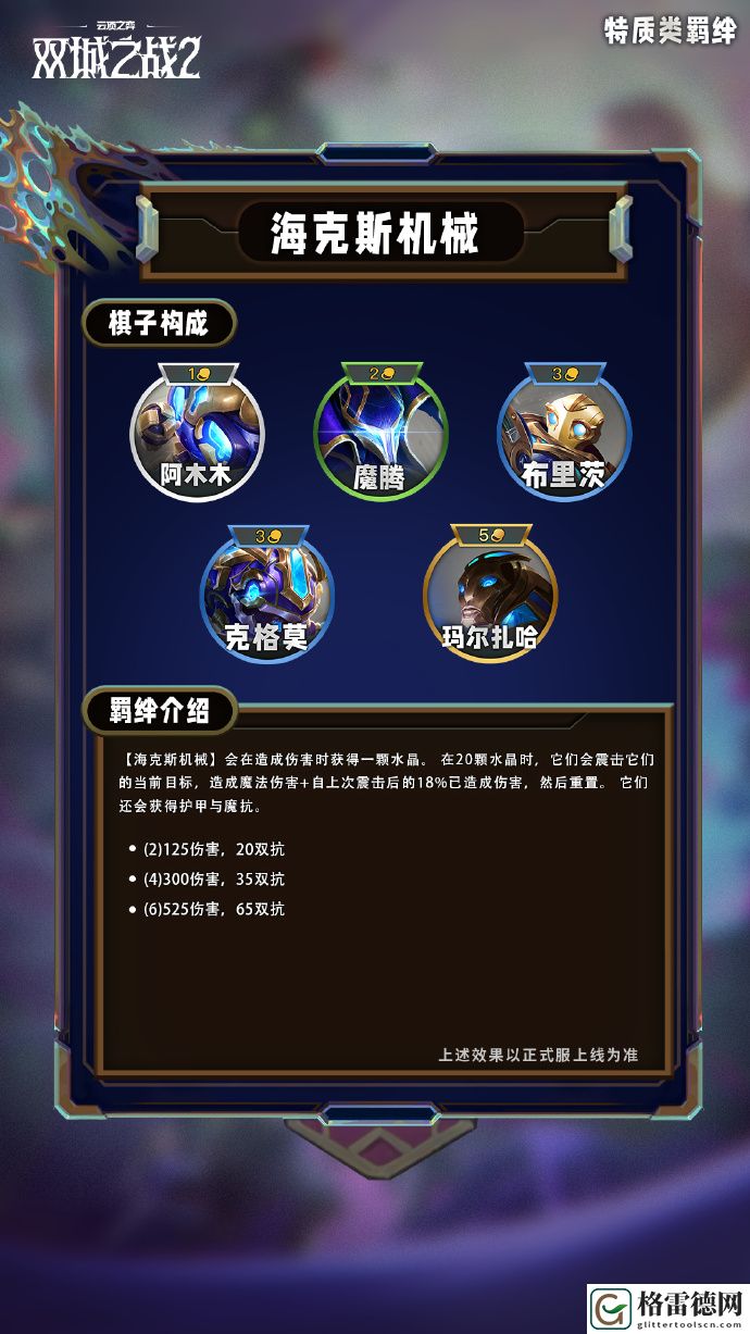 云顶之弈S13特质类羁绊详细解析