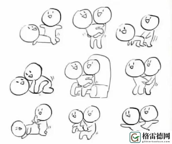  掌握艺术：真人示范二十八动作小人简笔画教学