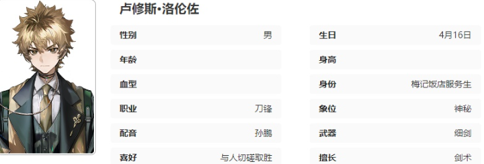 异象回声小洛伦佐技能具体解析
