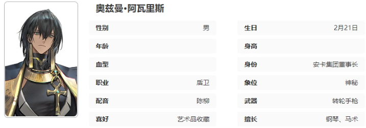 异象回声奥兹曼技能具体解析