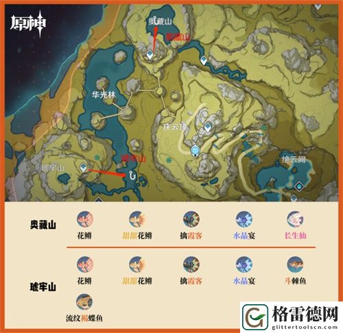 原神璃月钓鱼地点有哪些 原神璃月钓鱼地点一览