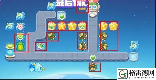 保卫萝卜4太空穿越第26关怎么过 保卫萝卜4太空穿越第26关满星图文攻略