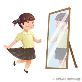  关于“宝宝看镜子里我们的结合”的温馨瞬间