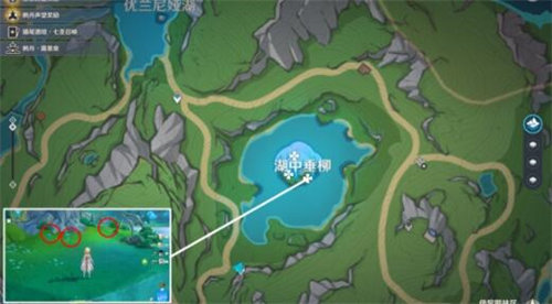 原神湖光铃兰怎么快速采集 原神湖光铃兰快速采集路线攻略