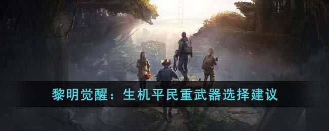 黎明觉醒生机平民重武器选择什么 黎明觉醒生机平民重武器选择建议
