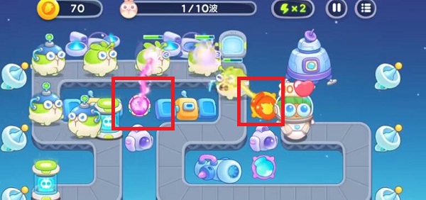 保卫萝卜4太空穿越第6关满星攻略 保卫萝卜4太空穿越第6关满星介绍