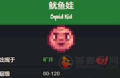 星露谷物语鱿鱼娃在多少层 星露谷物语鱿鱼娃位置介绍