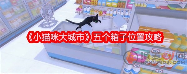 小猫咪大城市五个箱子在哪 小猫咪大城市五个箱子位置介绍