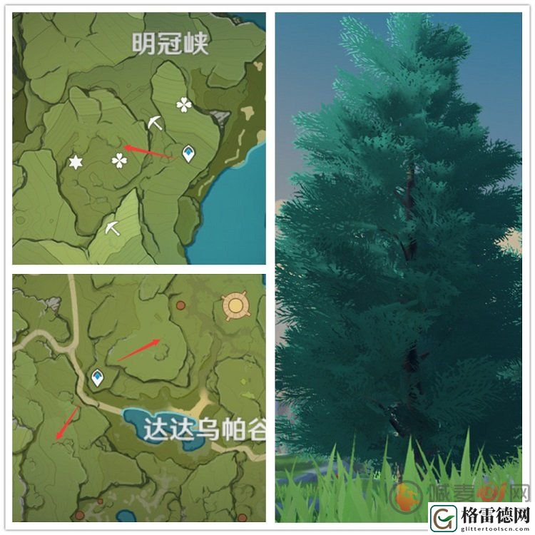 原神杉木在哪里采集 原神杉木分布区域位置介绍