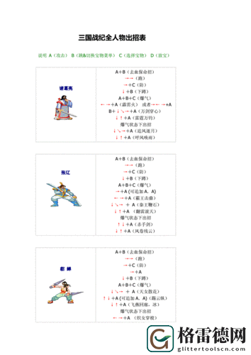 三国战纪风云再起连招教学攻略详解一览