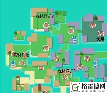 种地勇者森林摘记位置大全一览