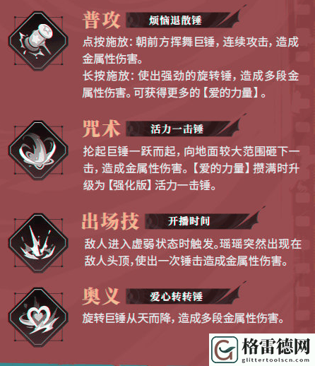 归龙潮瑶瑶技能胤痕强度解析