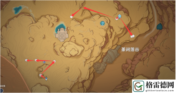 原神赛诺突破材料圣金虫地上采集点位攻略