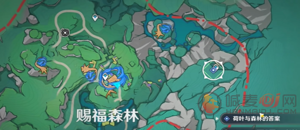 原神荷叶与森林的答案任务怎么做 原神荷叶与森林的答案任务完成攻略